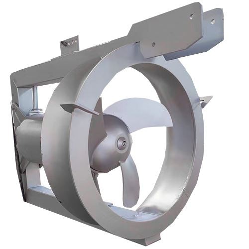 Pompe de recirculation submersible pour eaux usées